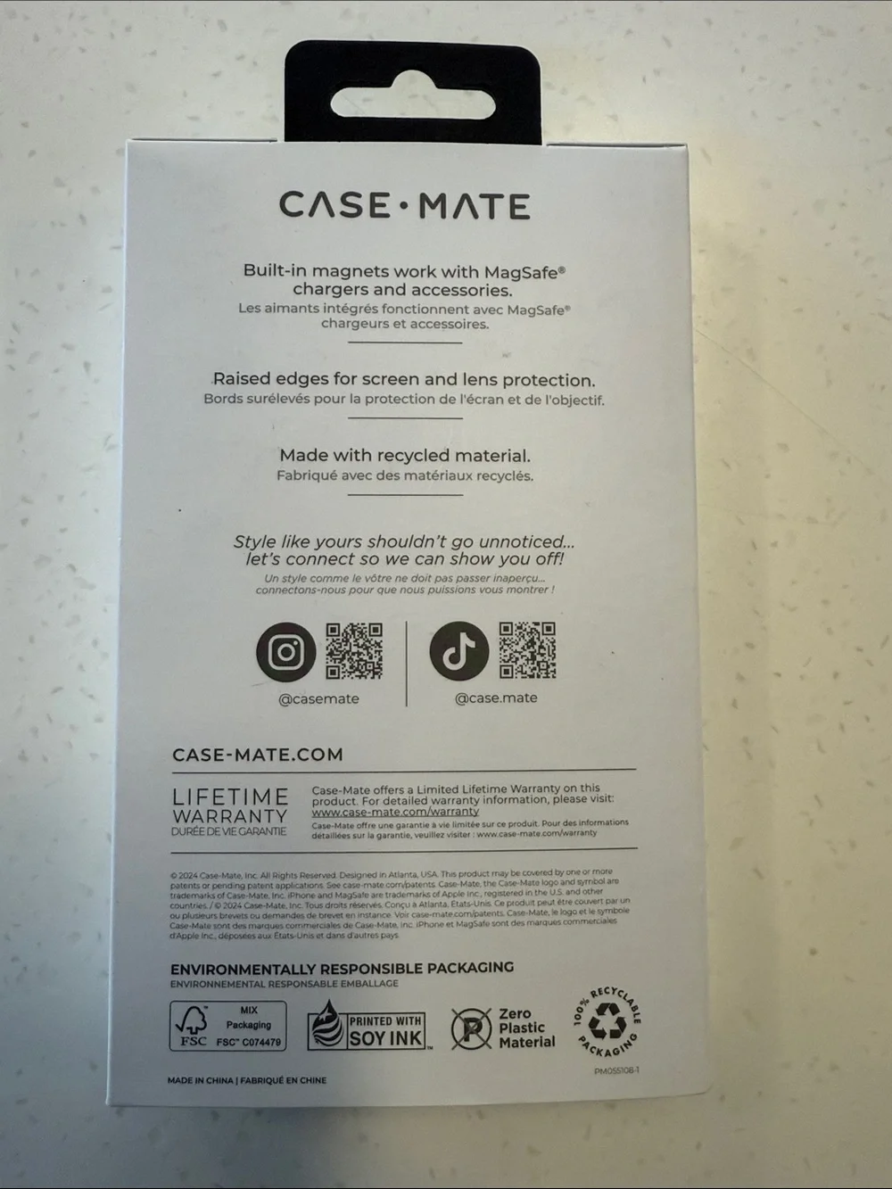 case-mate Silver Glitter iPhone 16 Pro Case